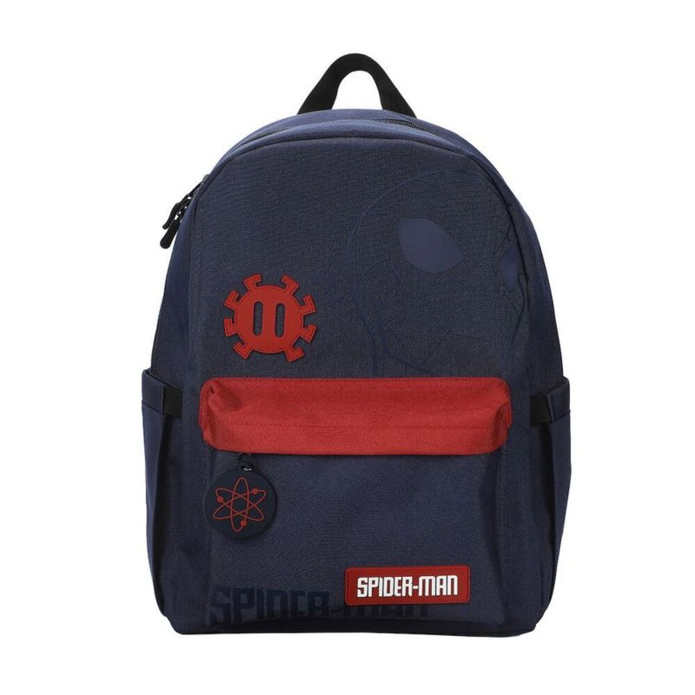Spider-Man Classic Spider-Man Line Art 16.5" Adult Black & Red Backpack